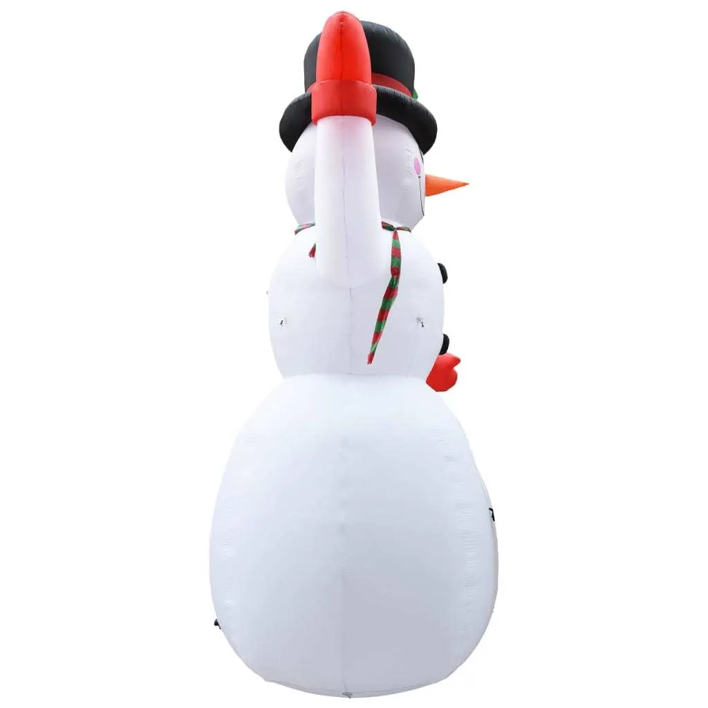 20 Foot Christmas Inflatable Snowman with LED XXL