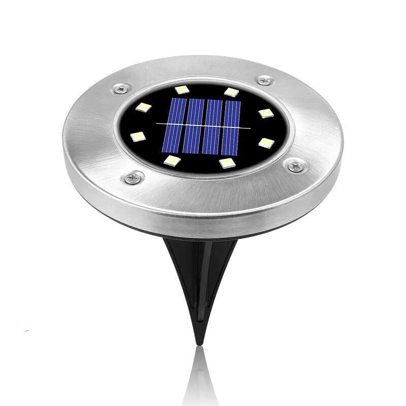 4 Pcs Solar Powered LED Light for Outdoor Garden