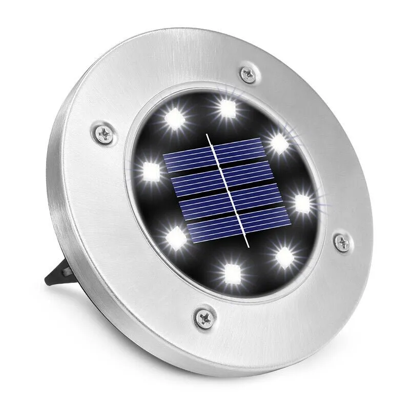 4 Pcs Solar Powered LED Light for Outdoor Garden