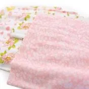 4 PK Rolled Blankets - Daisy Rose