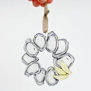 Acrylic Oyster Wreath Ornament