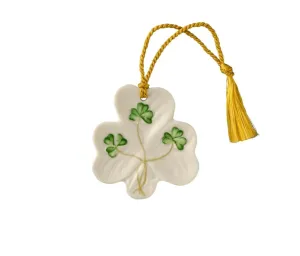 Belleek Classic Shamrock Ornament