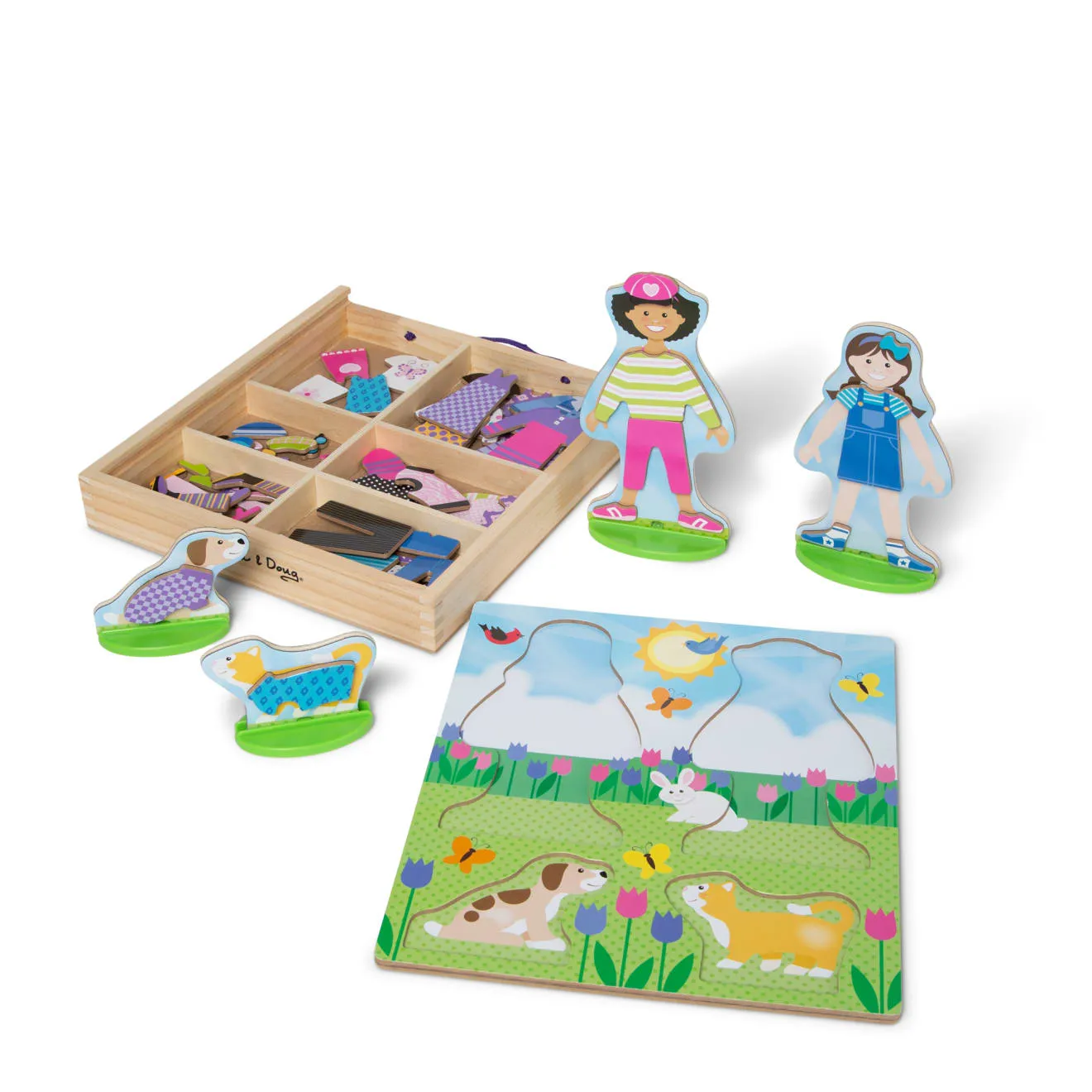 Best Friends Magnetic Dress-Up Play Set