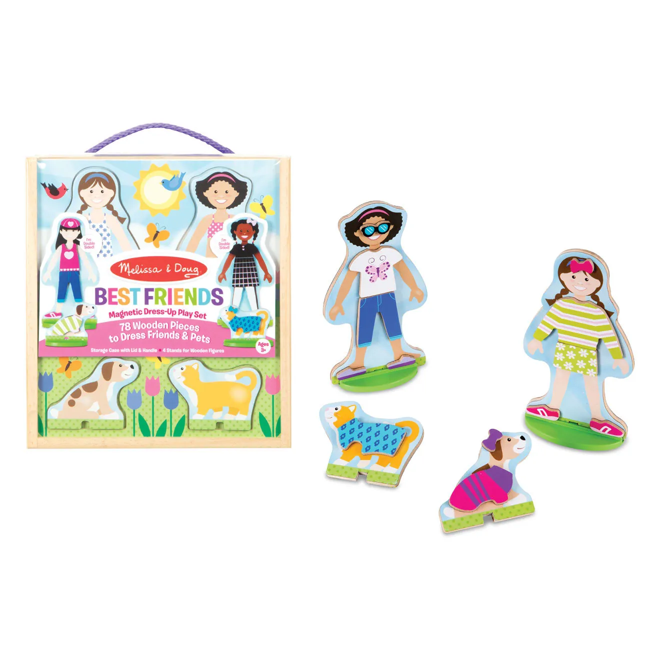 Best Friends Magnetic Dress-Up Play Set