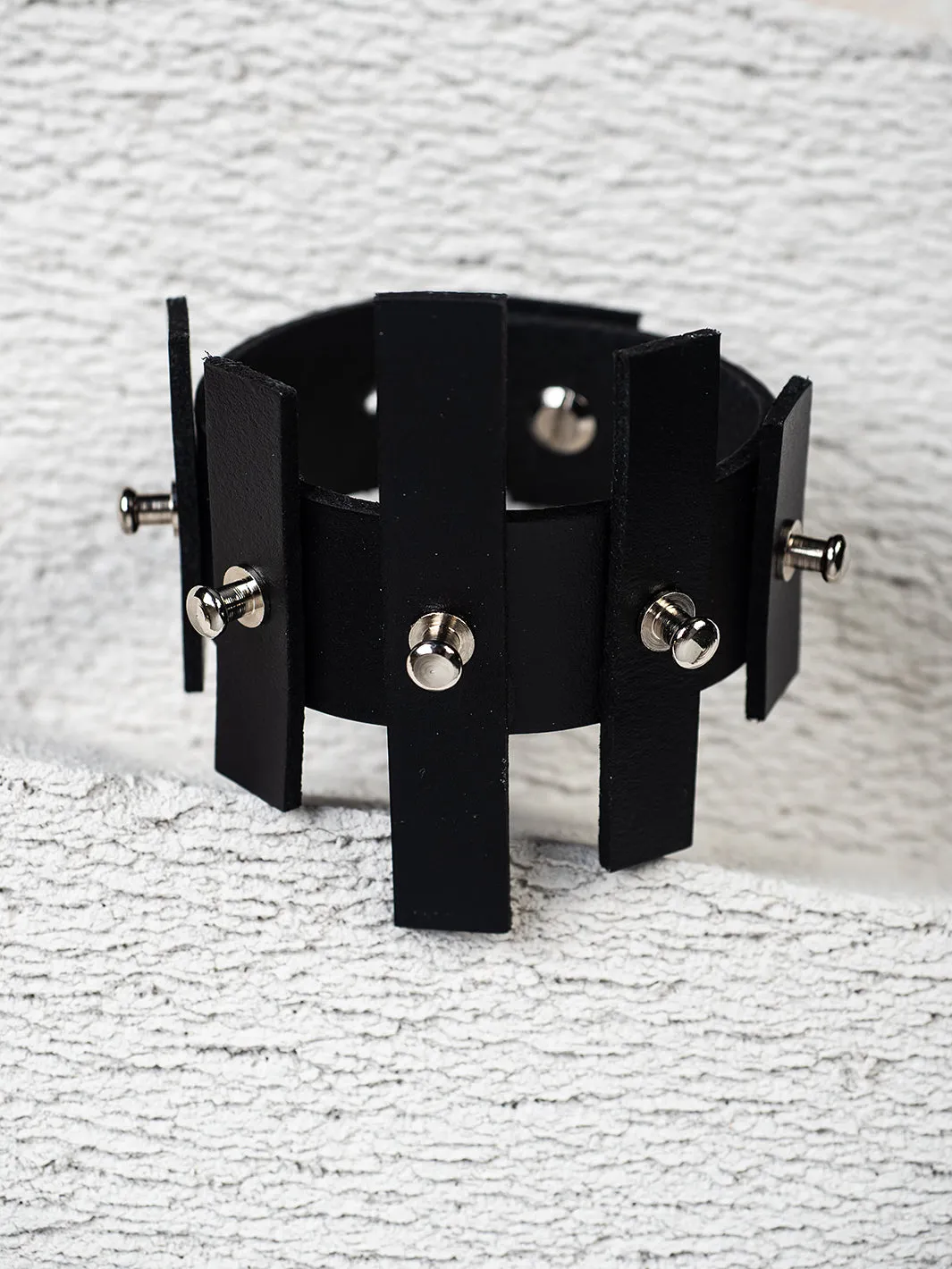 Black Studded Bracelet