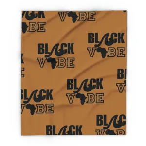 Black Vibe Arctic Fleece Blanket