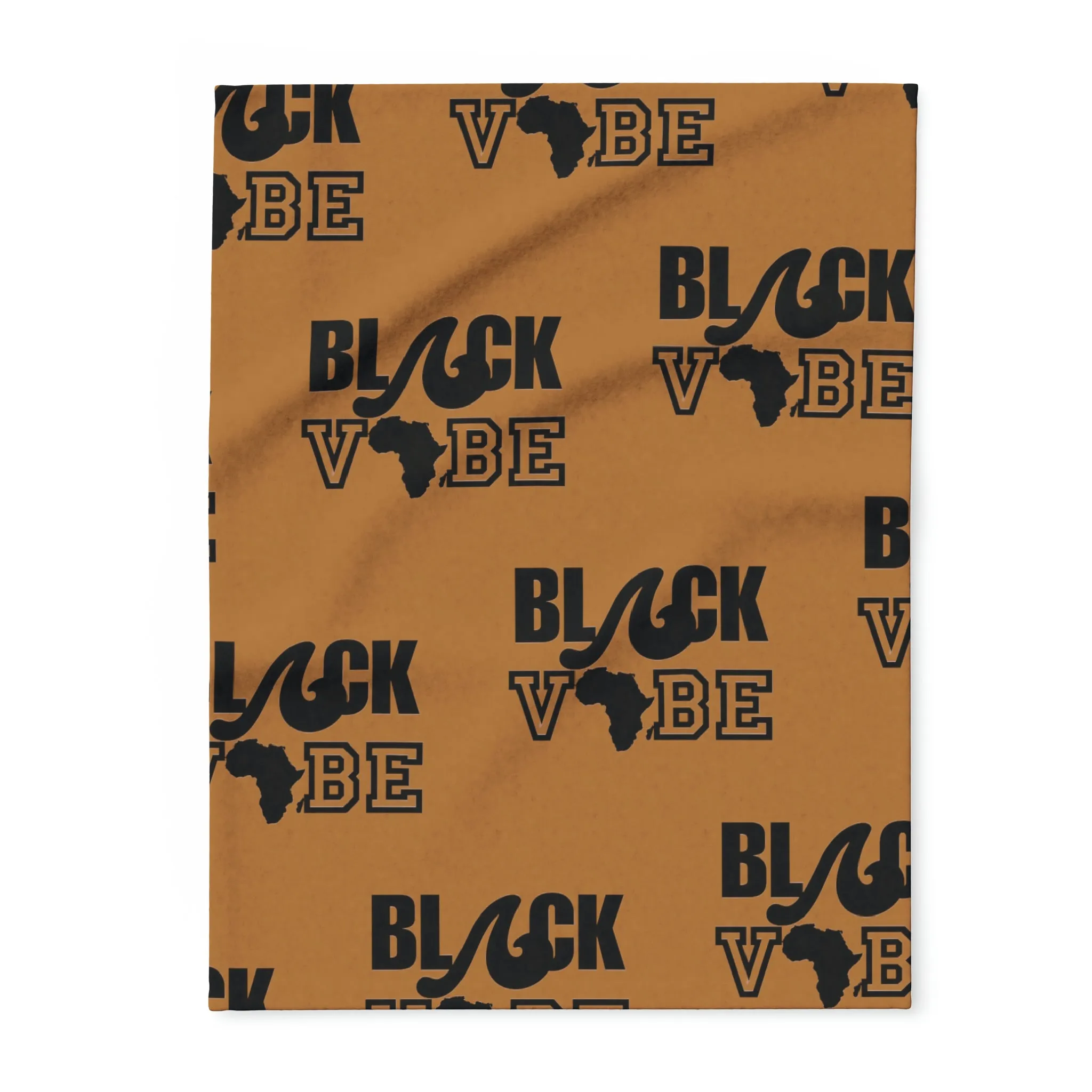 Black Vibe Arctic Fleece Blanket