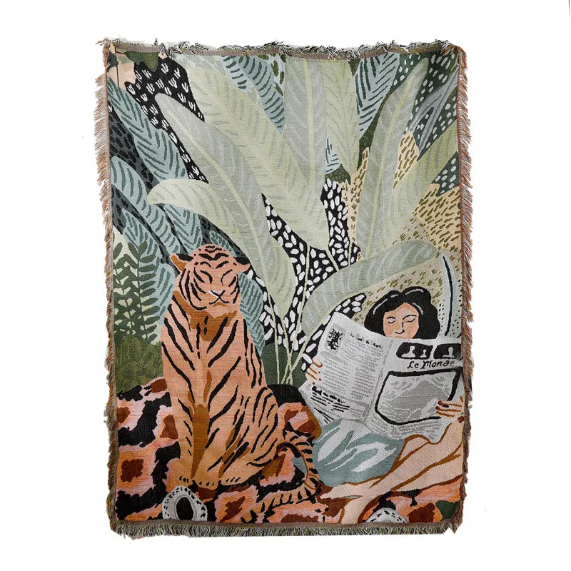 Bohemian Printed Throw Blankets