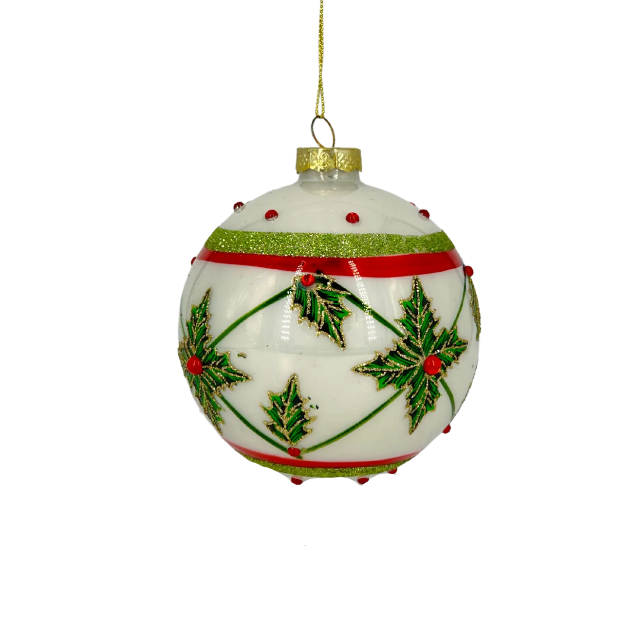 Boughs of Holly Ornament