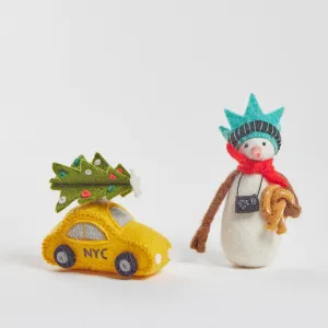 Bundle: Classic NYC Holiday Ornaments Set of 2