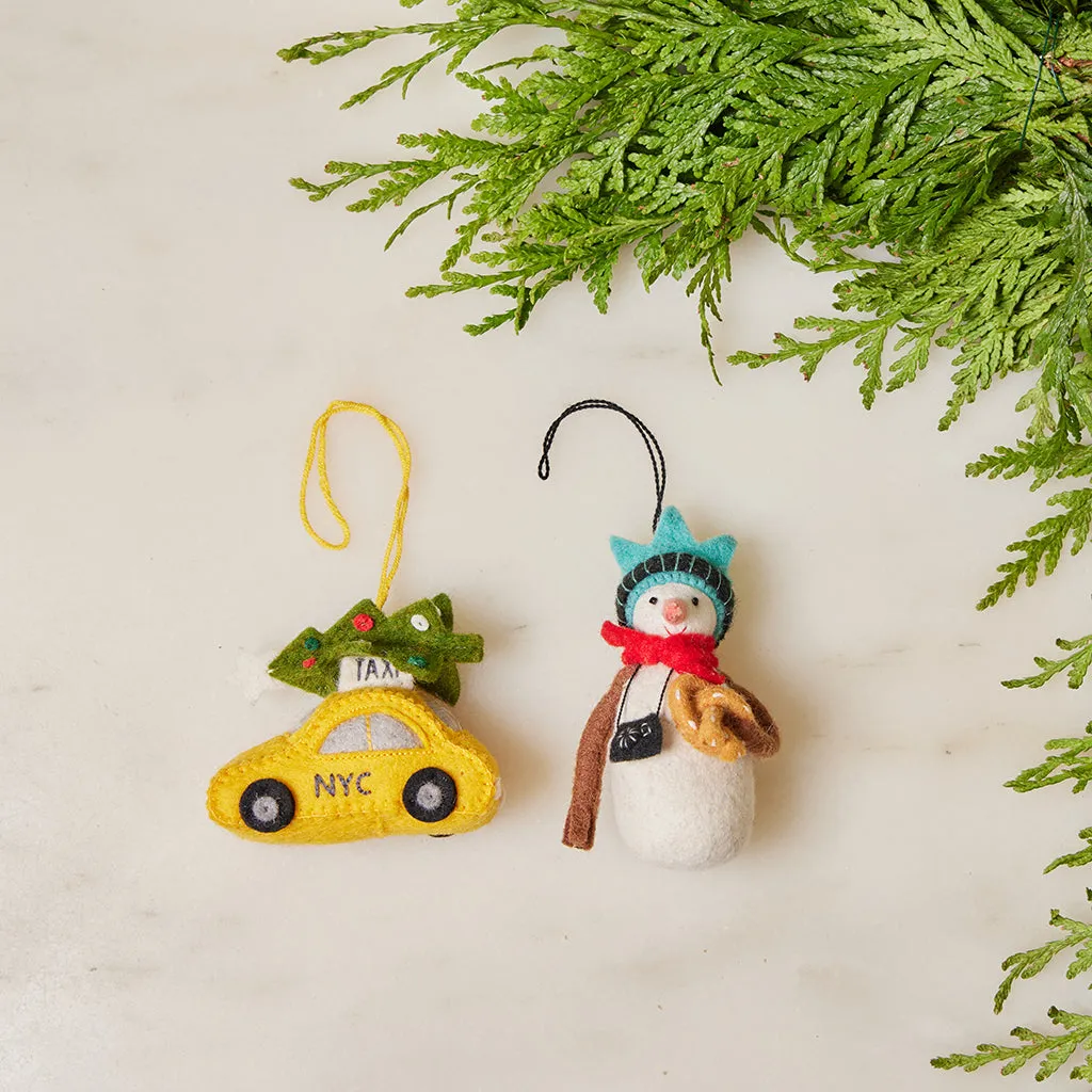 Bundle: Classic NYC Holiday Ornaments Set of 2