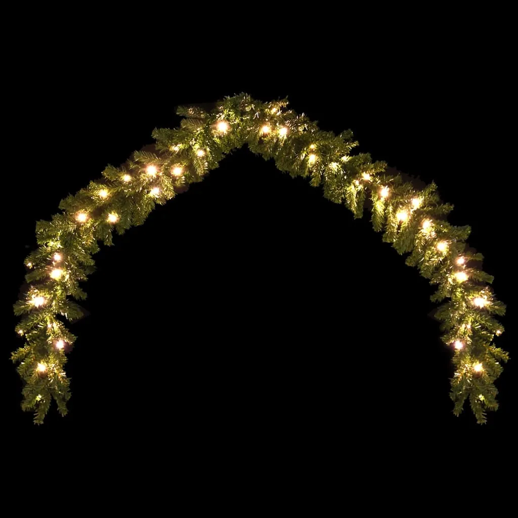 Christmas Garland with LED Lights 32.8'