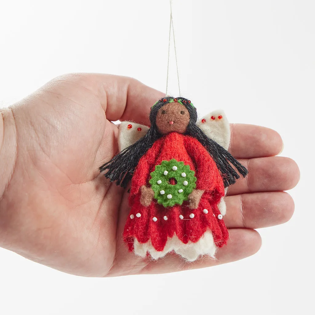 Christmas Spirit Ornament - Brown