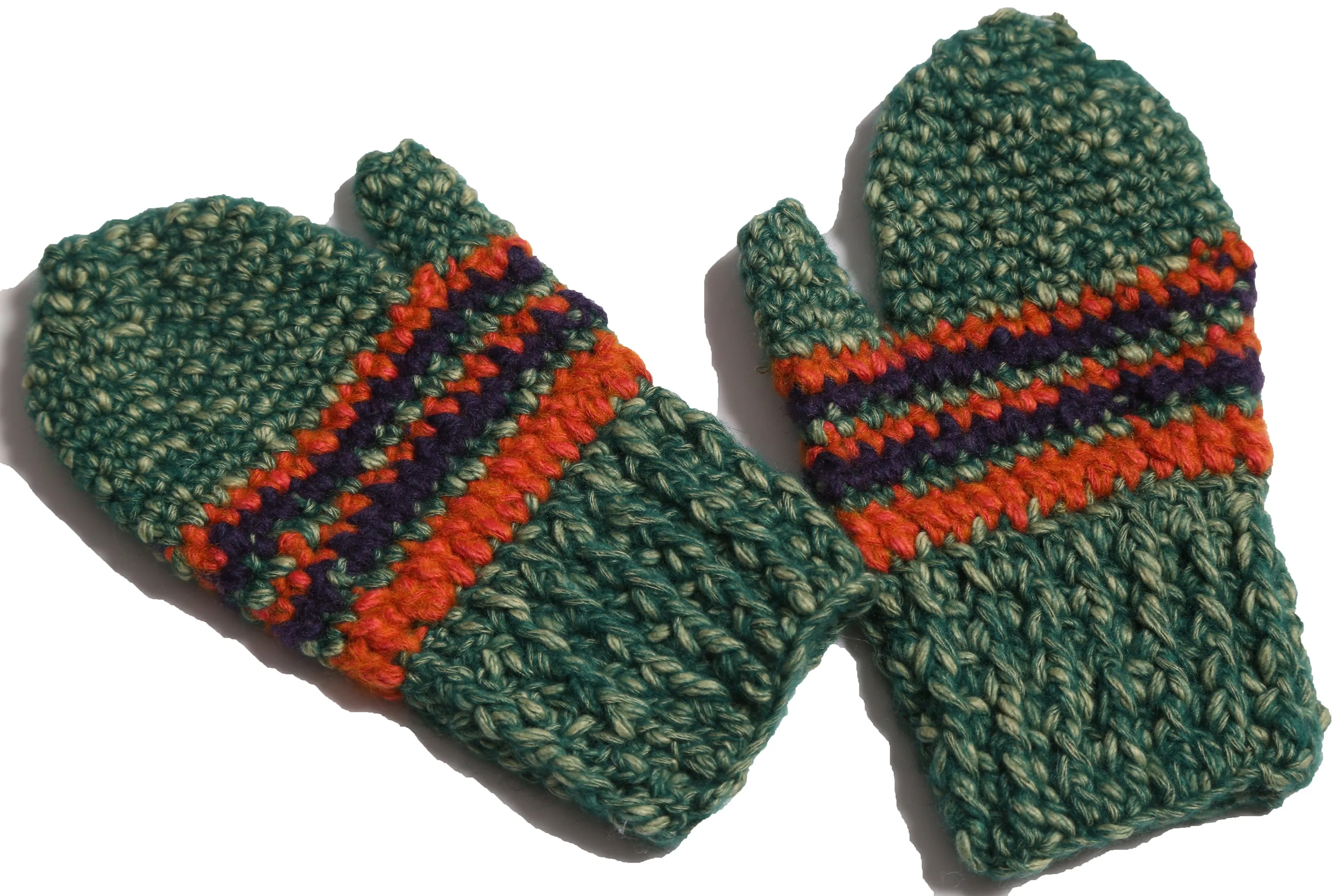 COZY FAIR ISLE MITTENS