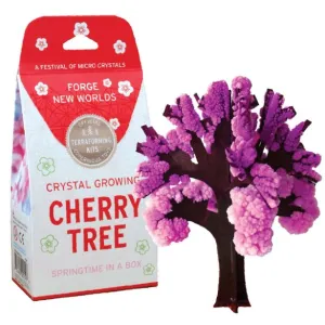 Crystal Growing Cherry Tree