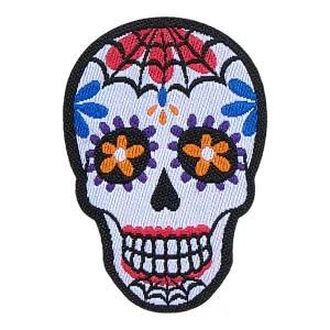 Dia De Los Muertos Skull Patch - Skull Patch Multi