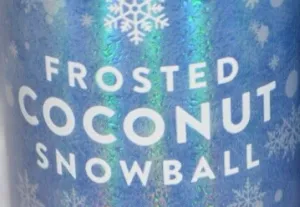 Frosted Coconut Snowball