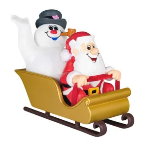 Frosty the Snowman™ Frosty and Santa Ornament