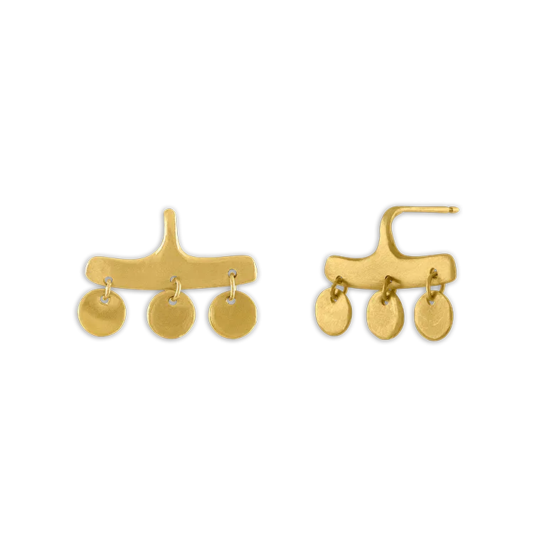 Gold Syca Earrings