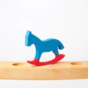 Grimm's Candle Holder Decoration-Rocking Horse