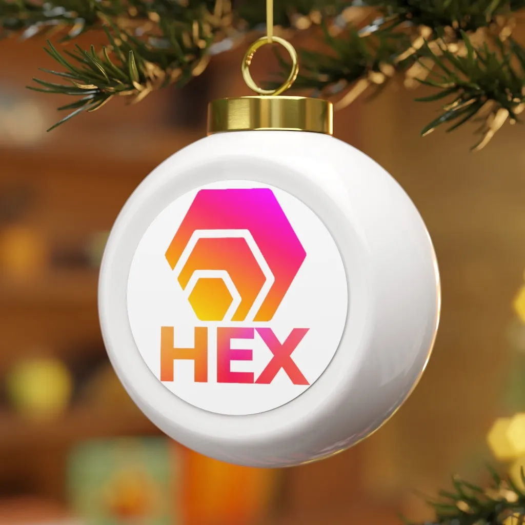 HEX Christmas Ball Ornament