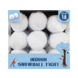 Indoor Snowball Fight