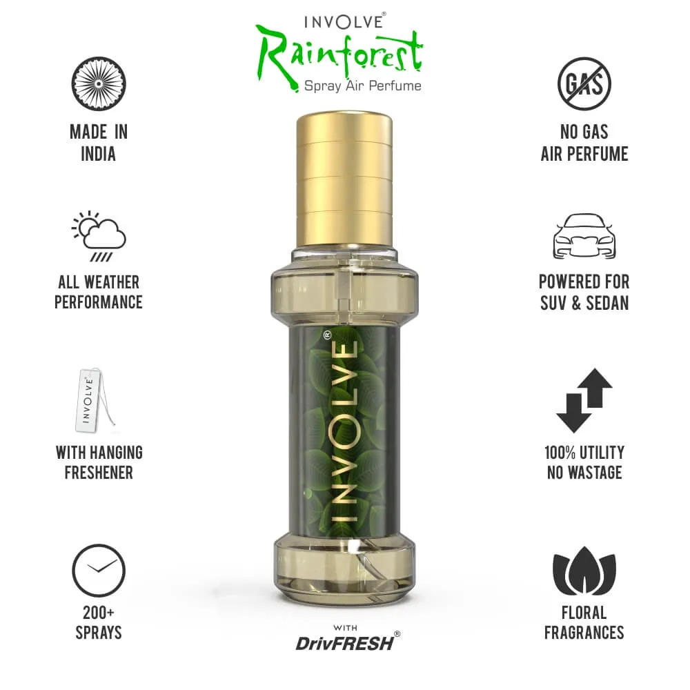 Involve® Rainforest - Spring Water : Spray Air Perfume