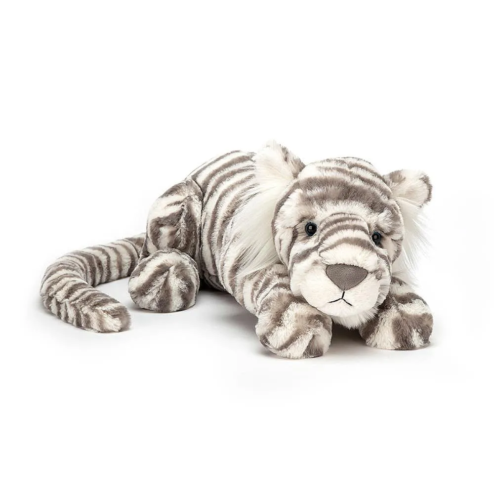 Jellycat Sacha Snow Tiger