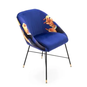 LIPSTICKS chair blue