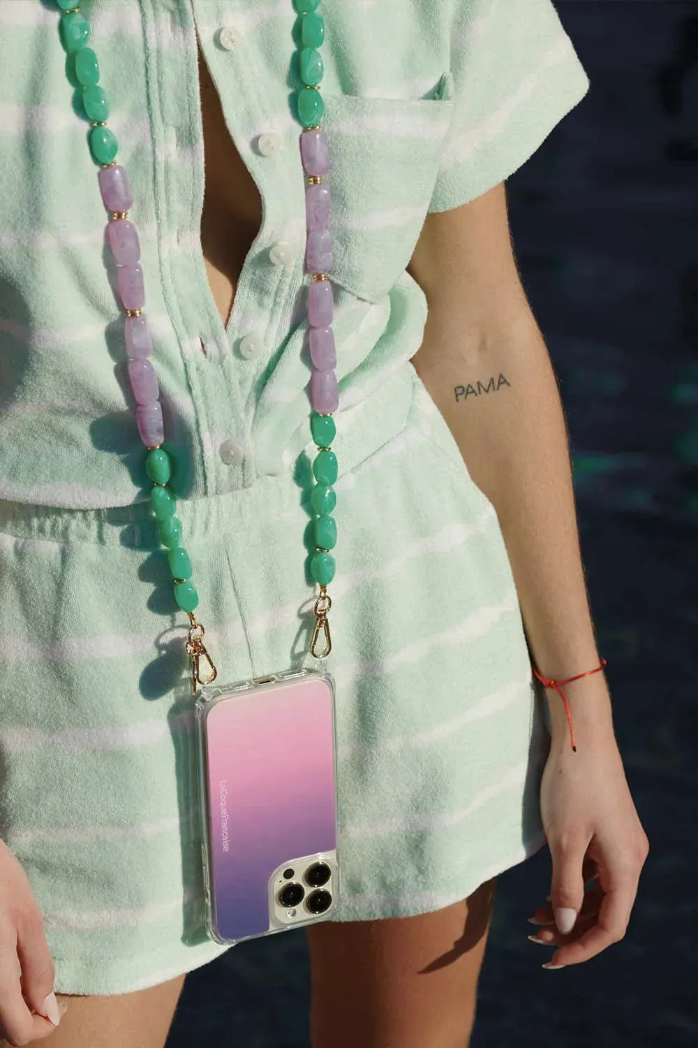 Long Talia Phone Chain - Purple