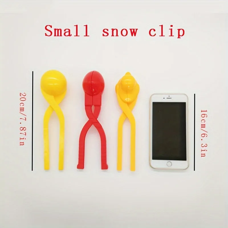 Love Peach Snowball Clip Perfect for Outdoor Snow Play