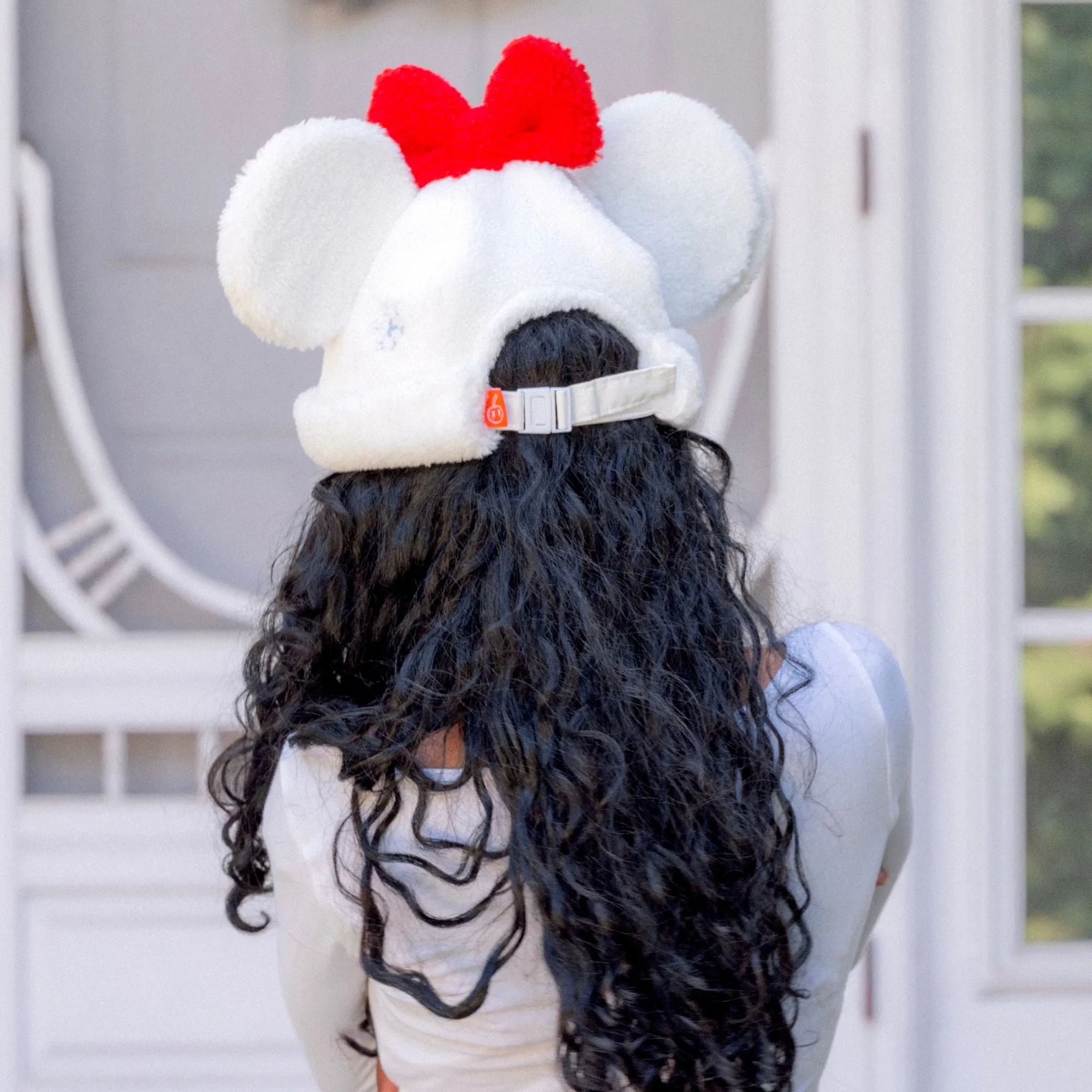 Minnie Snowman Sherpa Beanie