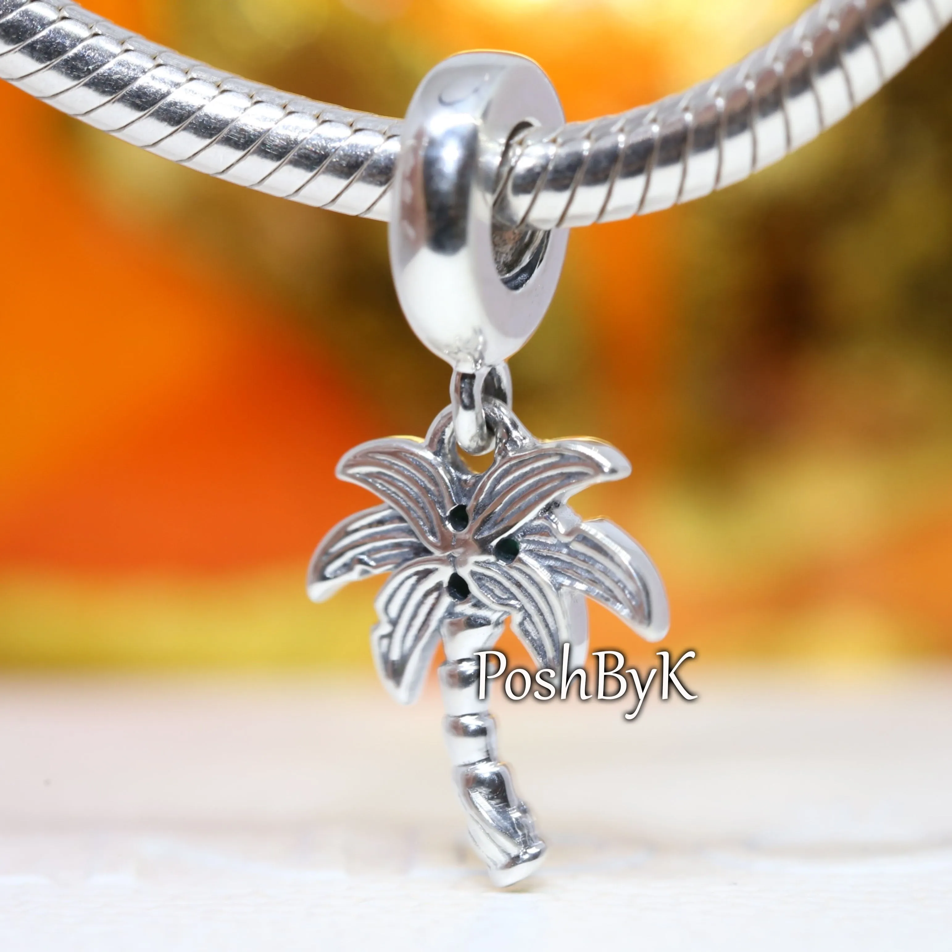 Palm Tree & Coconuts Charm 799438C01