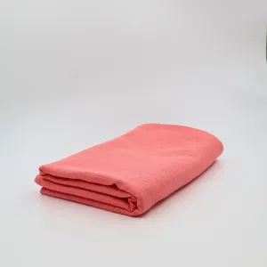 Pink Cotton Throw Blanket 55" X 70"