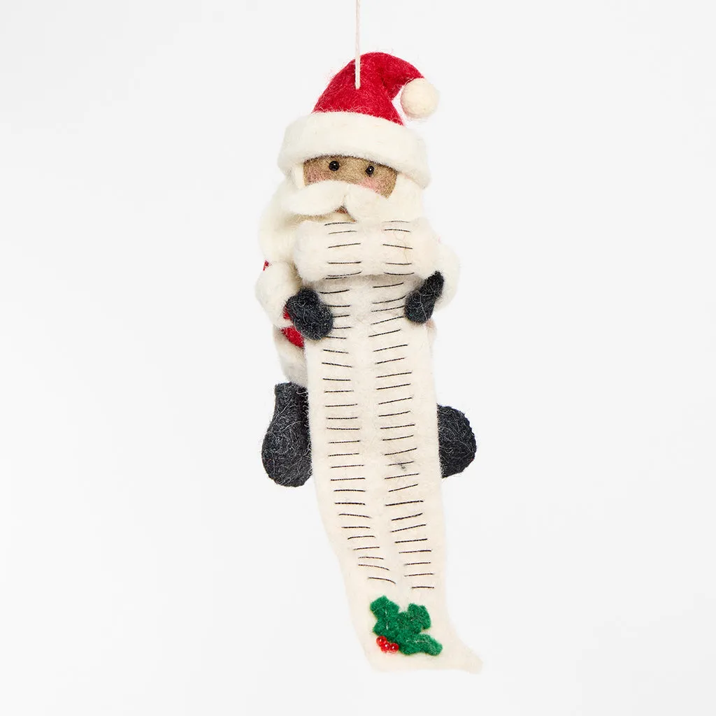 Santa's List Ornament