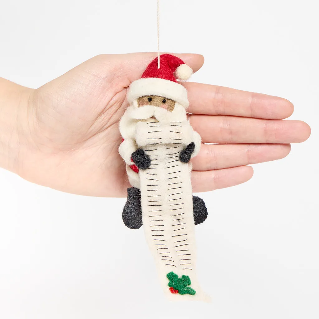 Santa's List Ornament