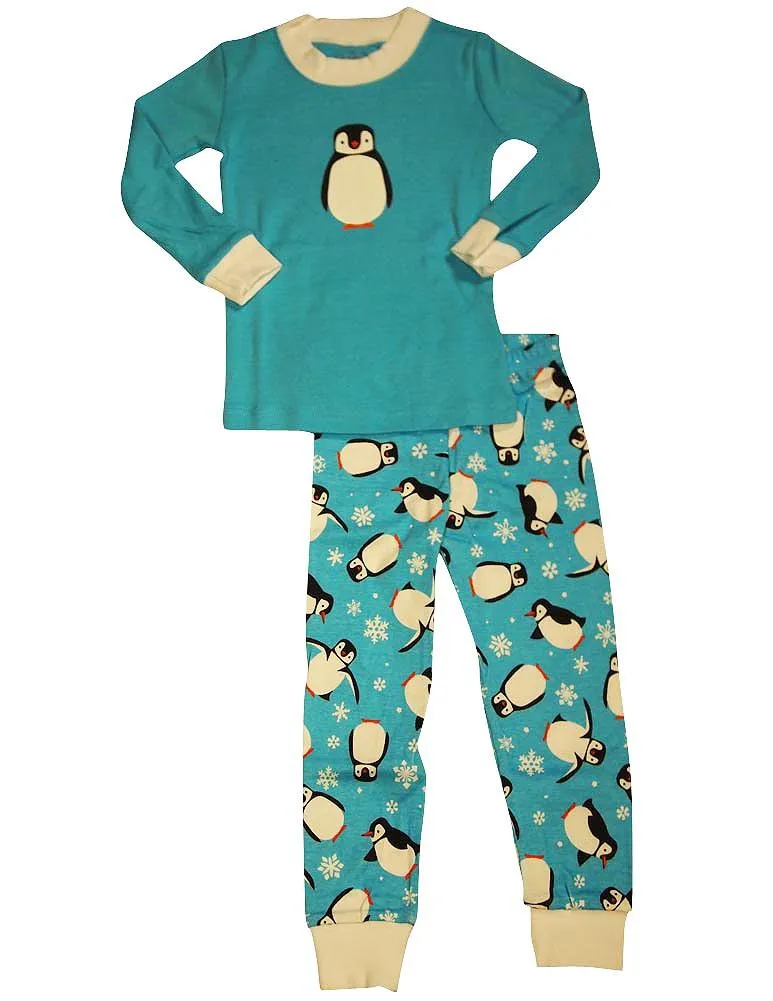 Sara's Prints Boys Long Sleeve 100% Cotton 2 Piece Pajama Set - Wear to fit snug, 36413