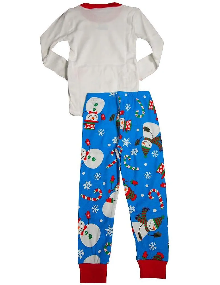 Sara's Prints Boys Long Sleeve 100% Cotton 2 Piece Pajama Set - Wear to fit snug, 36413