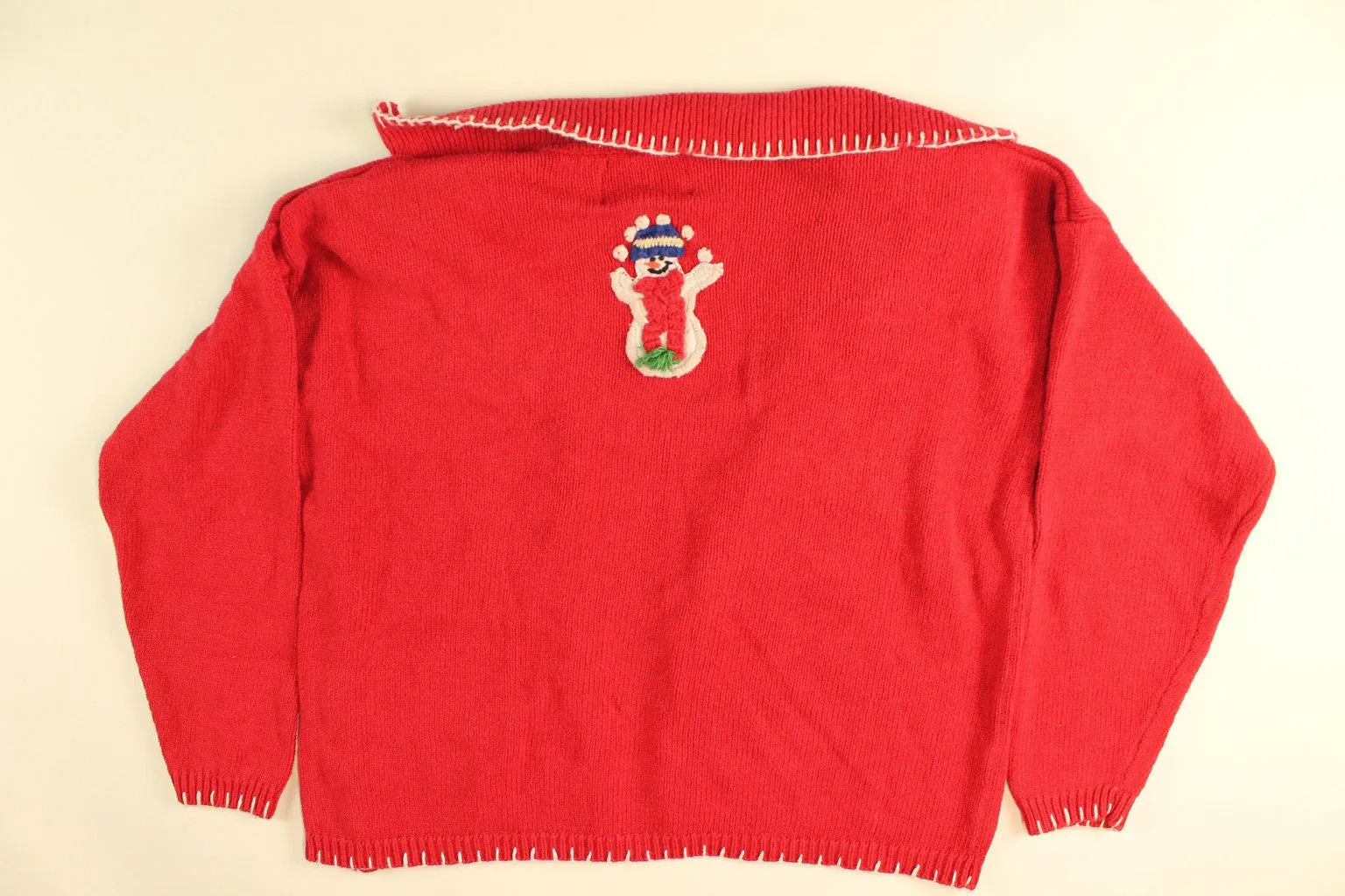 Snowball Fun- Medium Christmas Sweater