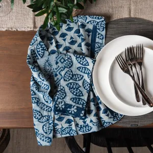 Vermont Handmade Napkins in Indigo Blue