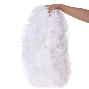 White Moss For XMAS Party- 2 Pcs of 6ft- Decoration Item