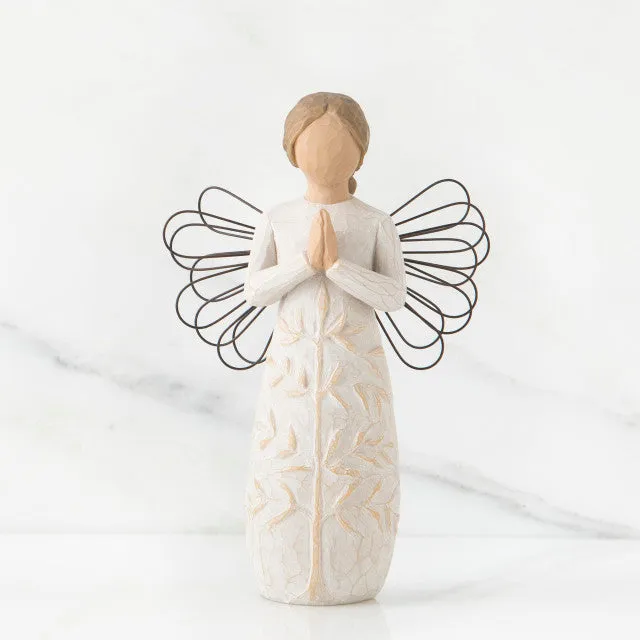 Willow Tree? "Angel of Serenity" Prayer Figurine - A Symbol of Comfort and Healing