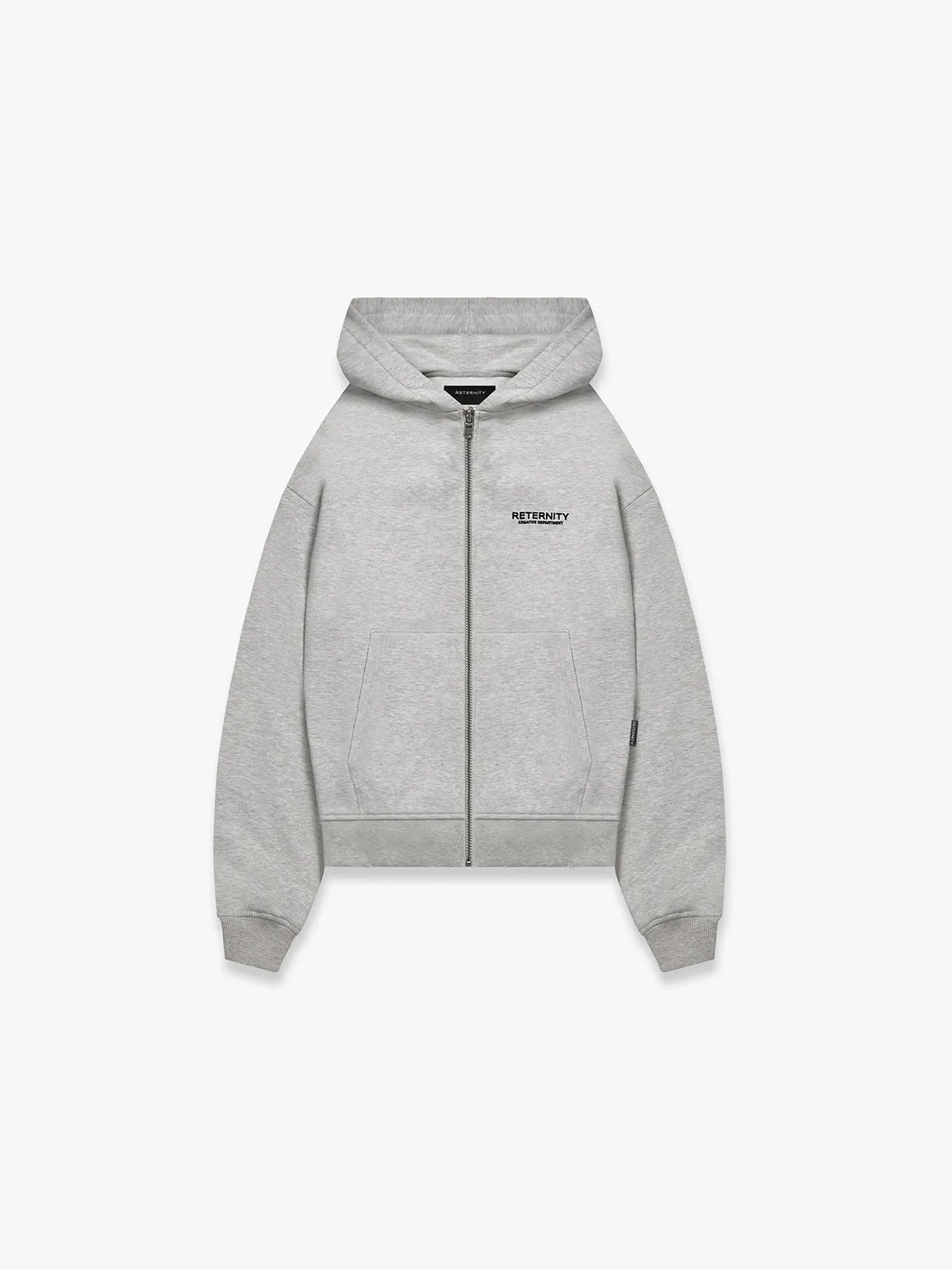 ZIP-HOODIE CREATIVE DEPT - MELANGE