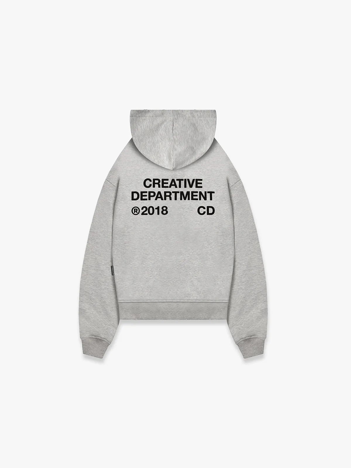 ZIP-HOODIE CREATIVE DEPT - MELANGE